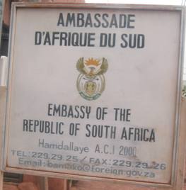 Afrique du sud a bamako