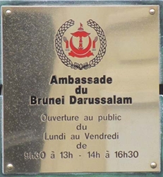 Brunei a paris 1