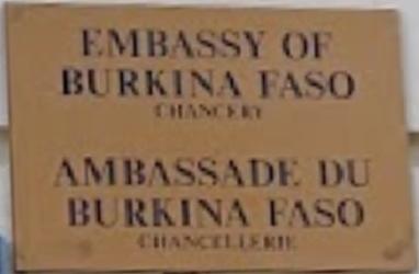 Burkina faso a washington