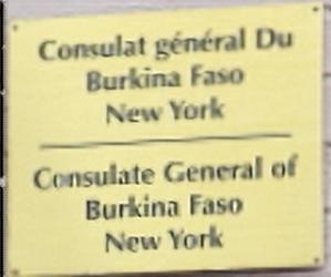 Burkina faso cg new york