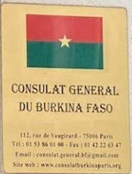 Burkina faso cg paris