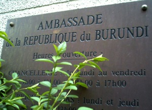 Burundi a paris