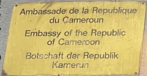 Cameroun a berlin