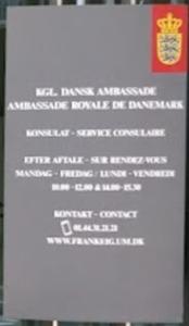 Danemark a paris 1