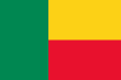 Flag of benin svg