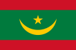 Flag of mauritania dark green svg