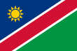 Flag of namibia svg