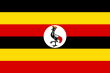 Flag of uganda svg