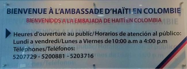 Haiti a bogota