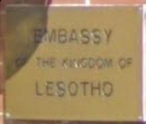 Lesotho a washington