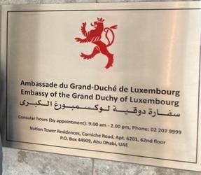 Luxembourg a abou dhabi