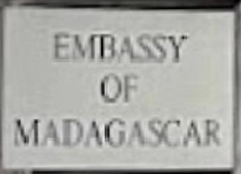 Madagascar a washington