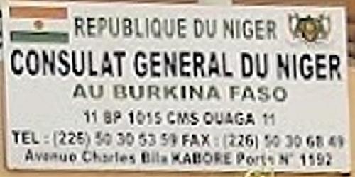 Niger cg ouagadougou