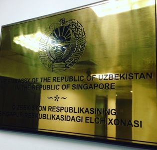 Ouzbekistan a singapour