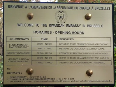 Rwanda a bruxelles 2